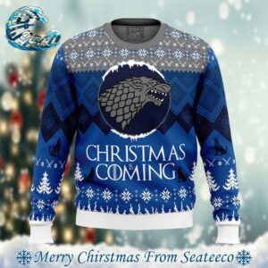 Game of Thrones Christmas Is Coming Holiday Gift Ugly Christmas Sweater