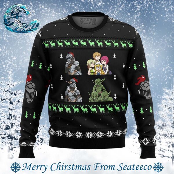 Goblin Slayer Sprites Best Xmas Ugly Christmas Sweater Gift For Men And Women