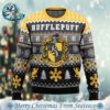 Harry Potter Hufflepuff Knitted Best Ugly Christmas Sweater