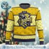 Harry Potter Hufflepuff House Holiday Gift Ugly Christmas Sweater