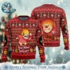 One Punch Saitama Ok I Wish You An Christmas Best Knitted Ugly Christmas Sweater For Holiday