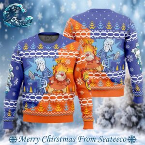 Heat And Snow Miser The Year Without A Santa Claus Ugly Christmas Sweater Gift For Men And Women Holiday