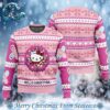 Hello Kitty is Coming to Town 2024 Best Knitted Ugly Christmas Sweater