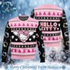 Hello Kitty is Coming to Town 2024 Best Knitted Ugly Christmas Sweater