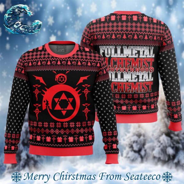 Homonculi Fullmetal Alchemist Ugly Christmas Sweater Gift For Holiday 2024