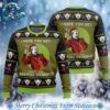 Ha ha ha happy Christmas Joker Best Knitted Ugly Christmas Sweater