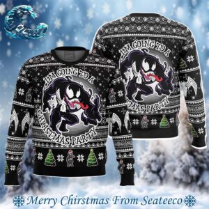 I’m Going To A Christmas Party Venom Ugly Christmas Sweater Gift For Holiday 2024