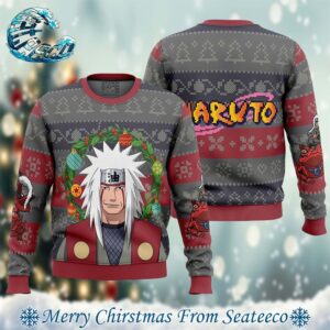 Jiraiya Naruto Xmas Gift For Family Ugly Christmas Sweater