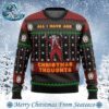 Nerdy Christmas The IT Crowd Best Xmas Knitted Ugly Christmas Sweater Gift For Family