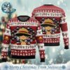 I Want To Eat Meat Luffy One Piece Pirates Xmas Gift For Family Ugly Christmas Sweater