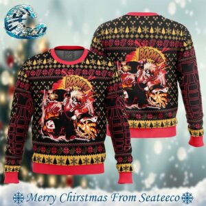 Katsuki Bakugo My Hero Academia Xmas Gift For Family Ugly Christmas Sweater