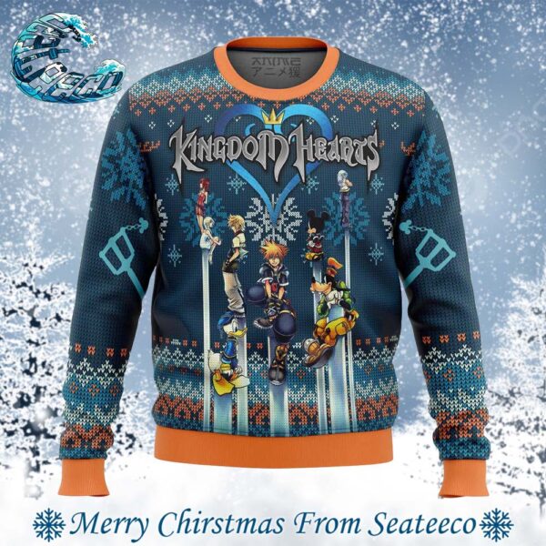 Kingdom Hearts Alt Best Knitted Ugly Christmas Sweater For Holiday