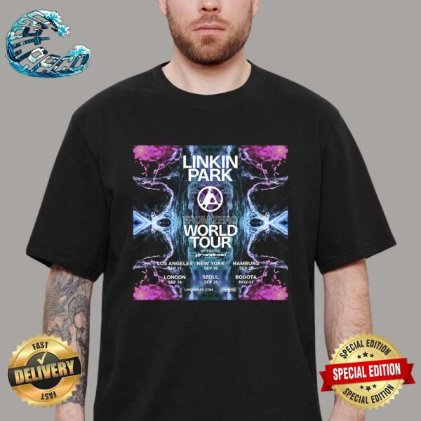 LINKIN PARK From Zero World Tour With Special Guest Grandson Start In Los Angeles On September 11th 2024 Classic T-Shirt