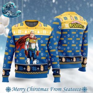 Lemillion Christmas 1000000 My Hero Academia Ugly Christmas Sweater Gift For Holiday 2024