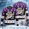 Kaido Dragon One Piece Pirates Best Xmas Knitted Ugly Christmas Sweater Gift For Family