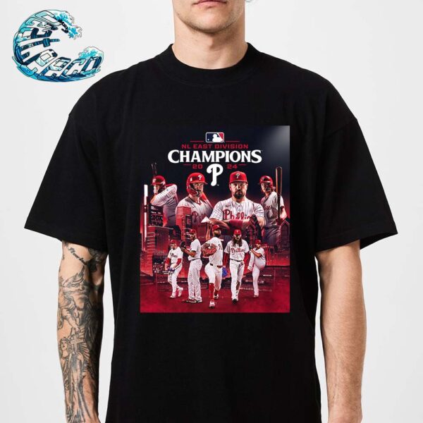 MLB 2024 National League East Champions Is Philadelphia Phillies Classic T-Shirt