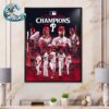 The Philadelphia Phillies Are Primed For Red October MLB Postseason 2024 Wall Decor Poster Canvas