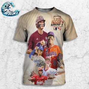 MLB Draft 2025 Top 20 College Prospects All Over Print Shirt