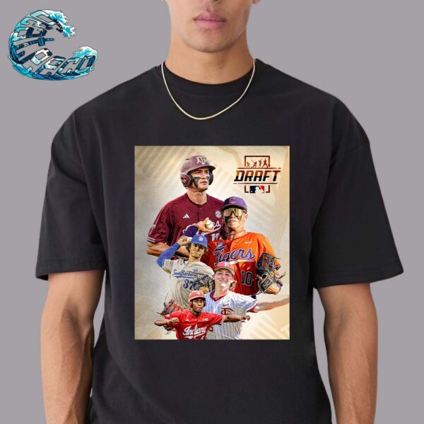 MLB Draft 2025 Top 20 College Prospects Unisex T-Shirt