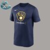 MLB Milwaukee Brewers 2024 MLB Postseason Around The Horn Black Unisex T-Shirt