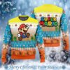 Mario Bowser’s Castle Knitted Best Ugly Christmas Sweater