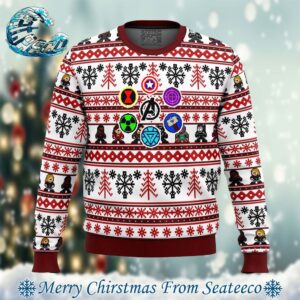 Marvel Avengers Retro Knitted Best Ugly Christmas Sweater