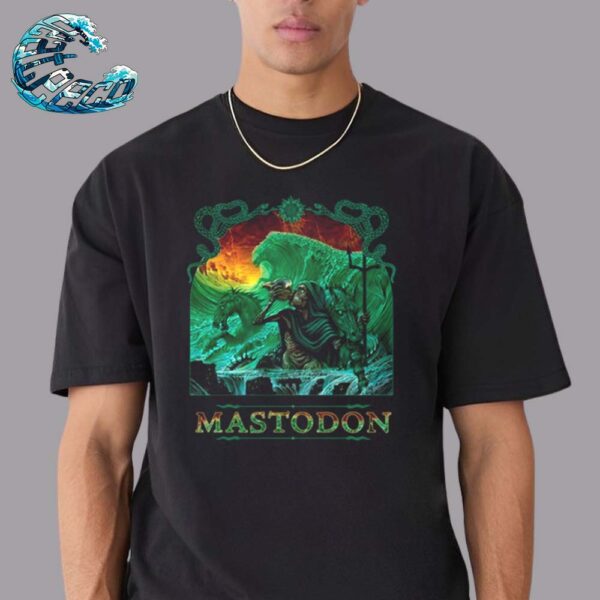 Mastodon Tee For New Single Floods Of Triton 2024 Unisex T-Shirt