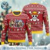 Monkey D Luffy Christmas One Piece Pirates Ugly Christmas Sweater Gift For Men And Women Holiday