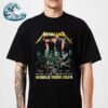 Metallica Tee For Night 2 In Mexico City Mexico M72 CDMX At Estadio GNP Seguros On September 22th M72 North American Tour 2024 Two Sides Print Premium T-Shirt