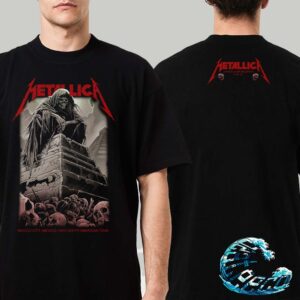 Metallica In Mexico City MX Event Tee For Night 1 M72 CDMX At Estadio GNP Seguros On September 20th M72 North American Tour 2024 Two Sides Print Vintage T-Shirt