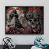 MLB Postseason 2024 Clinched Philadelphia Phillies Welcome Back To Red October Wall Decor Poster Canvas