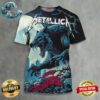 Metallica M72 Seattle Wolf Artwork Full Show Combine Poster For Night 1 And 2 On August 30 And September 1 2024 In Washington At Lumen Field M72 North American Tour 2024 All Over Print Shirt