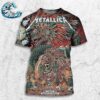 Metallica Mexico Full Show Combine Poster For Night 3 And 4 In Mexico City M72 CDMX At Estadio GNP Seguros On September 27th And 29th M72 North American Tour 2024 3D Shirt