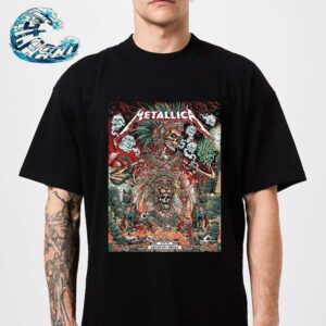 Metallica Mexico Poster For Night 3 In Mexico City M72 CDMX At Estadio GNP Seguros On September 27th M72 North American Tour 2024 Classic T-Shirt