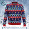 It’s The Most Wonderful Time For A Beer Bulk and Skull Power Rangers Best Xmas Knitted Ugly Christmas Sweater Gift For Family