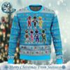 Mighty Morphin Blue Ranger Power Rangers 2024 Ugly Christmas Sweater Gift For Holiday