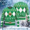 Mighty Morphin Pink Ranger Power Rangers Xmas Gift For Family Ugly Christmas Sweater