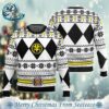 Mighty Morphin Red Ranger Power Rangers Xmas Gift For Family Ugly Christmas Sweater