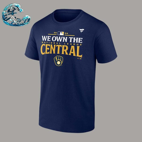 Milwaukee Brewers We Own The 2024 NL Central Division Champions Locker Room Unisex T-Shirt