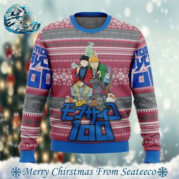 Mob Psycho 100 Alt Knitted Best Ugly Christmas Sweater