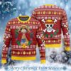 One Piece Pirates Crew Best Knitted Ugly Christmas Sweater For Holiday