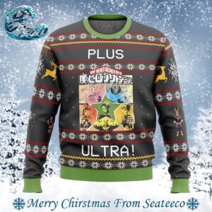 My Hero Academia Boku No Plus Ultra Best Xmas Ugly Christmas Sweater Gift For Men And Women