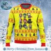 My Hero Academia Sprites Knitted Best Ugly Christmas Sweater