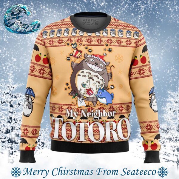 My Neighbor TOTORO Friends Best Xmas Ugly Christmas Sweater Gift For Men And Women