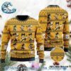 NBA Los Angeles Lakers Mickey And Snoopy MLB Los Angeles Dodgers Disney Pattern Knitted Ugly Christmas Sweater