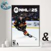 NHL 25 EA Sports Athlete Cover Luke Hughes Standard Edition Wall Decor Poster Canvas