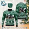 NFL Buffalo Bills x Star Wars Baby Yoda Star Wars Christmas Light Up Knitted Ugly Christmas Sweater