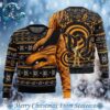 Nine-Tails Chakra Mode Naruto Ugly Christmas Sweater Gift For Men And Women Holiday