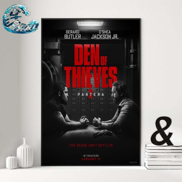 Official First Poster For Den Of Thieves 2 In Theaters January 10 Wall Decor Poster Canvas