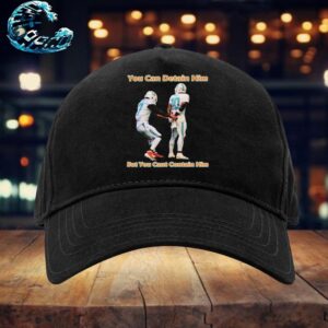 Official Free Tyreek Hill You Can Detain Him But You Can’t Be Contained NFL Miami Dolphins Snapback Hat Classic Cap